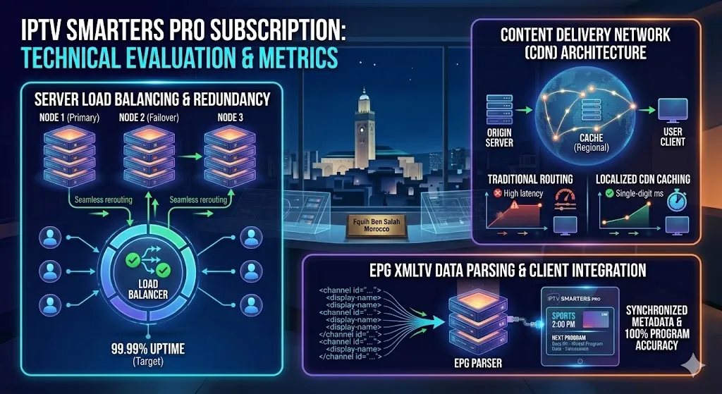 Evaluating an IPTV Smarters Pro Subscription: Technical Metrics