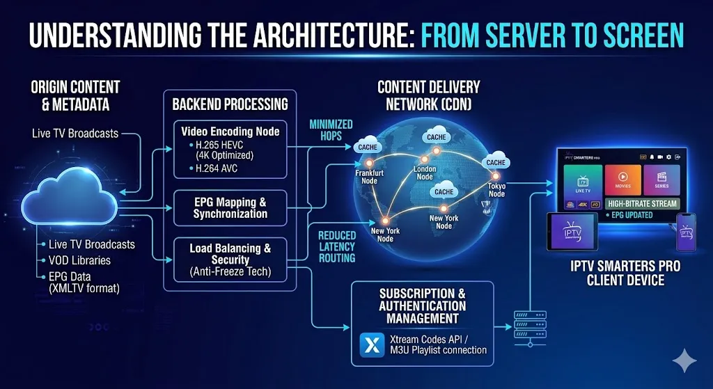 Understanding the Architecture of an IPTV Smarters Pro Subscription